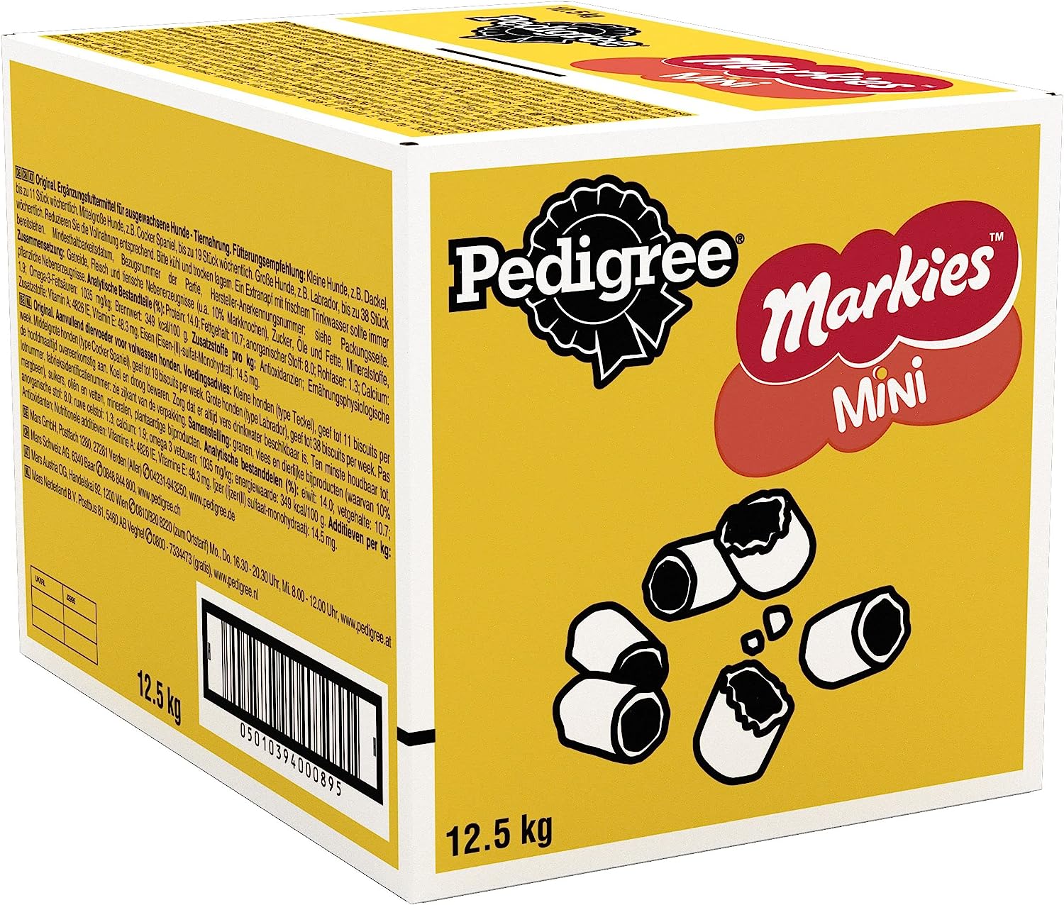 Pedigree Markie Mini Dog Trests Biscuit Dog Treats with Marrowbone British Pets Supplies