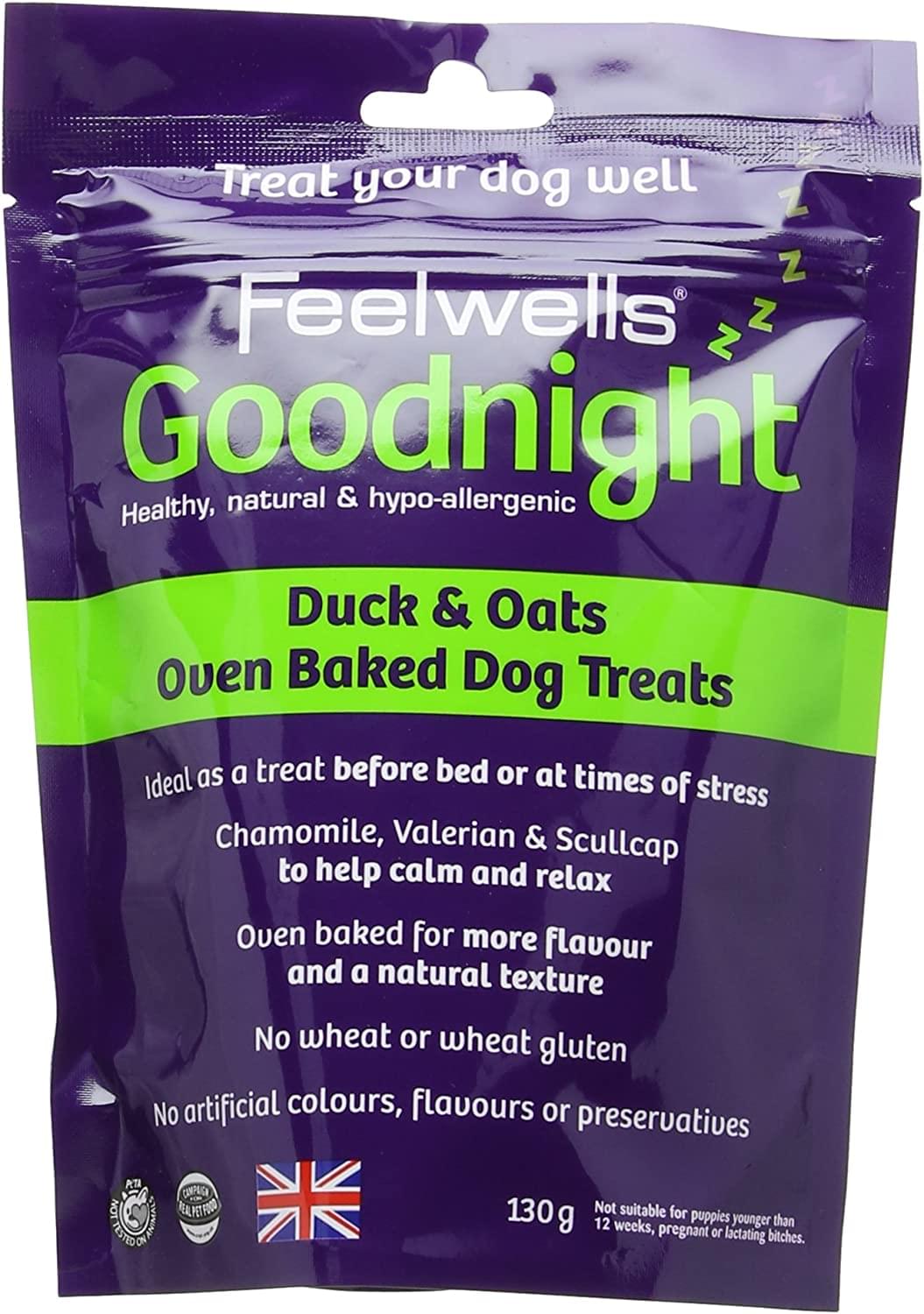 Feelwells Goodnight Dog Treats 130 g (Pack of 10)