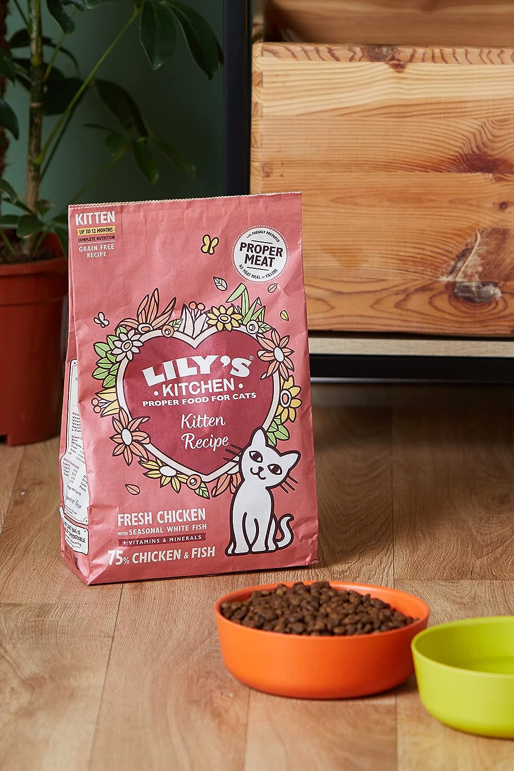 Elevate Your Kitten's Culinary Experience with Wholesome Chicken Delight
