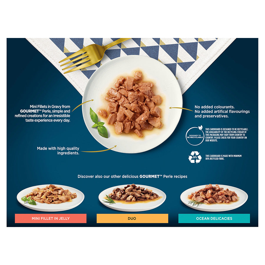 Gourmet Perle Chefs Collection (Turkey, Tuna, Duck, Lamb) - ( 12 x 85g ) x 4 packs
