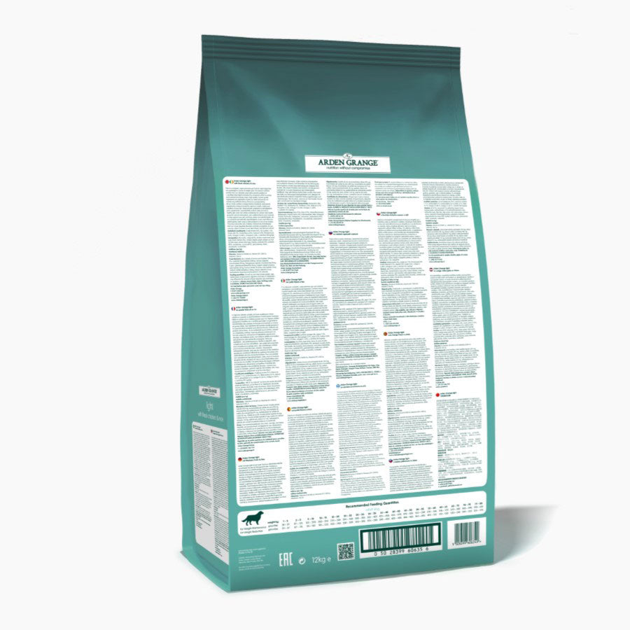 Arden Grange Dog Adult Light Chicken & Rice - 6kg