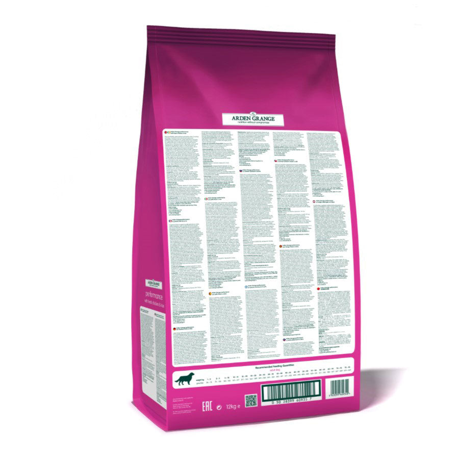 Arden Grange Dog Adult Performance - 12kg