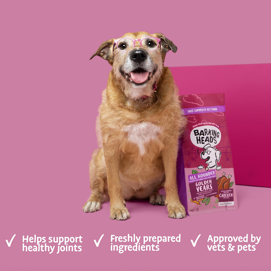 Barking Heads All Hounder Golden Years Chicken - 2kg
