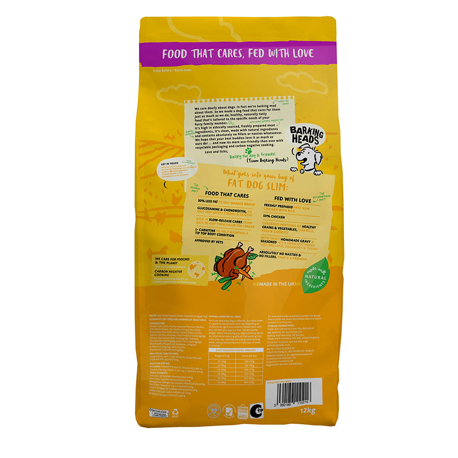 Barking Heads All Hounder Fat Dog Slim - 12kg