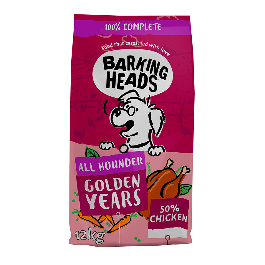 Barking Heads All Hounder Golden Years Chicken - 12kg