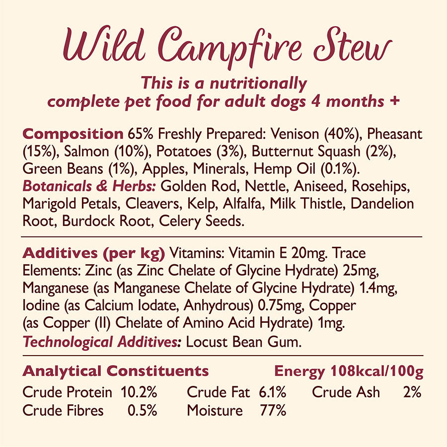 Lily's Kitchen Dog Campfire Stew ( 400g x 6 )