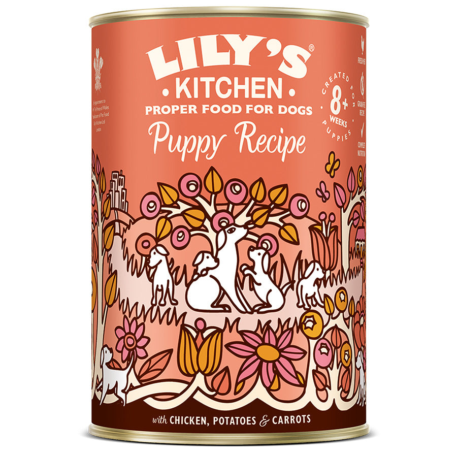 Lily's Kitchen Puppy Chicken Recipe ( 400g x 6 )