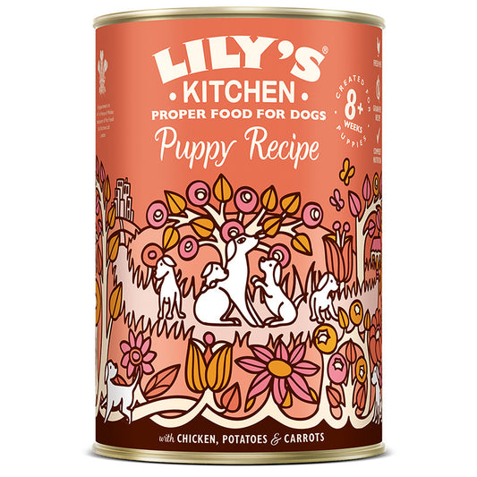 Lily's Kitchen Puppy Chicken Recipe ( 400g x 6 )
