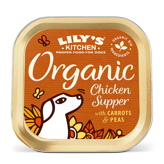Lily's Kitchen Dog Organic Chicken Supper (150g x 11)
