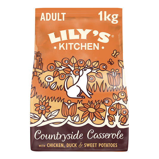Lily's Kitchen Dog Chicken & Duck Casserole - 1kg x 4
