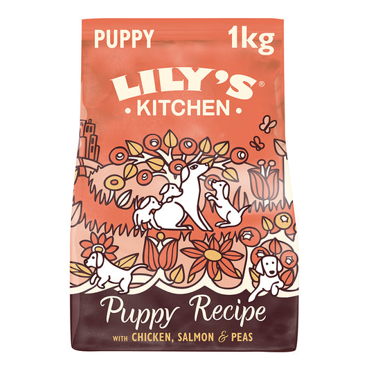 Lily's Kitchen Puppy Chicken & Salmon ( 1kg x 4 )