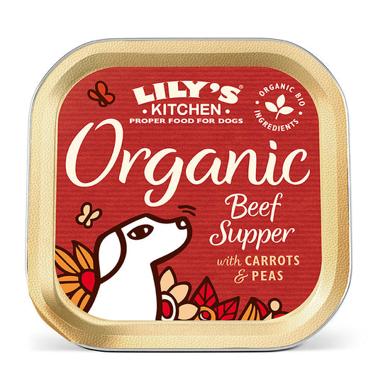 Lily's Kitchen Dog Organic Beef Supper ( 150g x 11 )