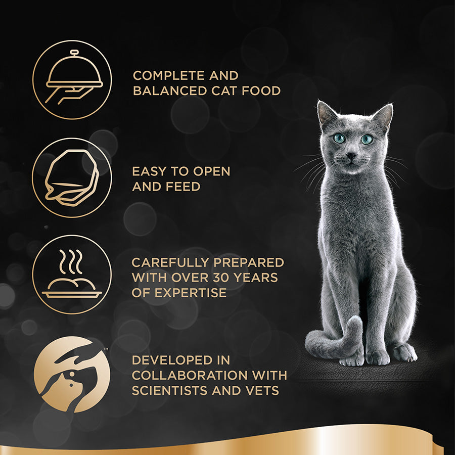 Sheba Select Slices Cat Food Tray with Chicken in Gravy ( 85g × 22 )