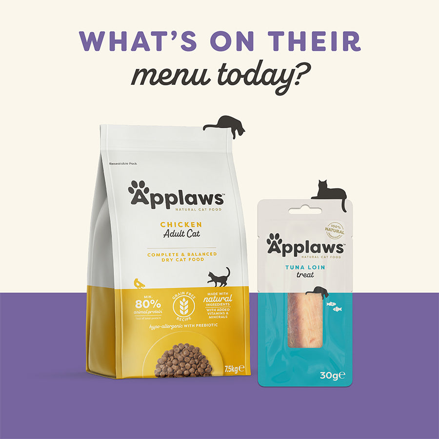 Applaws Natural Wet Adult Cat Food Variety Pack in Broth – 12x70g Tins