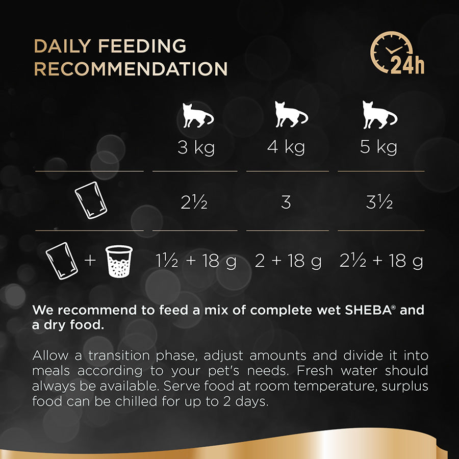 Sheba Select Slices Cat Pouches Fish Collection in Gravy ( 12pk x 85g ) x 4