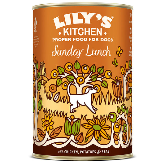 Lily's Kitchen Dog Sunday Lunch ( 400g x 6 )