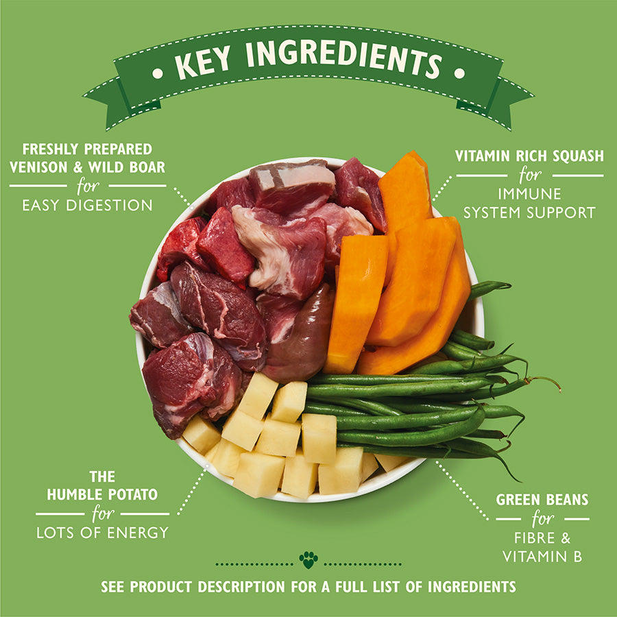 Lily's Kitchen Dog Venison & Wild Boar Terrine ( 400g x 6 )