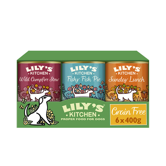 Lily's Kitchen Dog Grain Free Multi 6pk , 400g