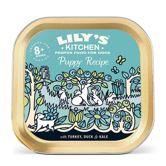 Lily's Kitchen Puppy Recipe Turkey & Duck ( 150g x 10 )
