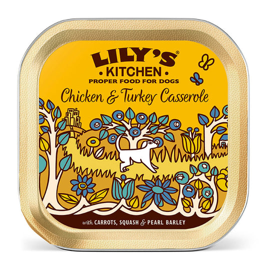 Lily's Kitchen Dog Chicken & Turkey Casserole ( 150g x 10 )
