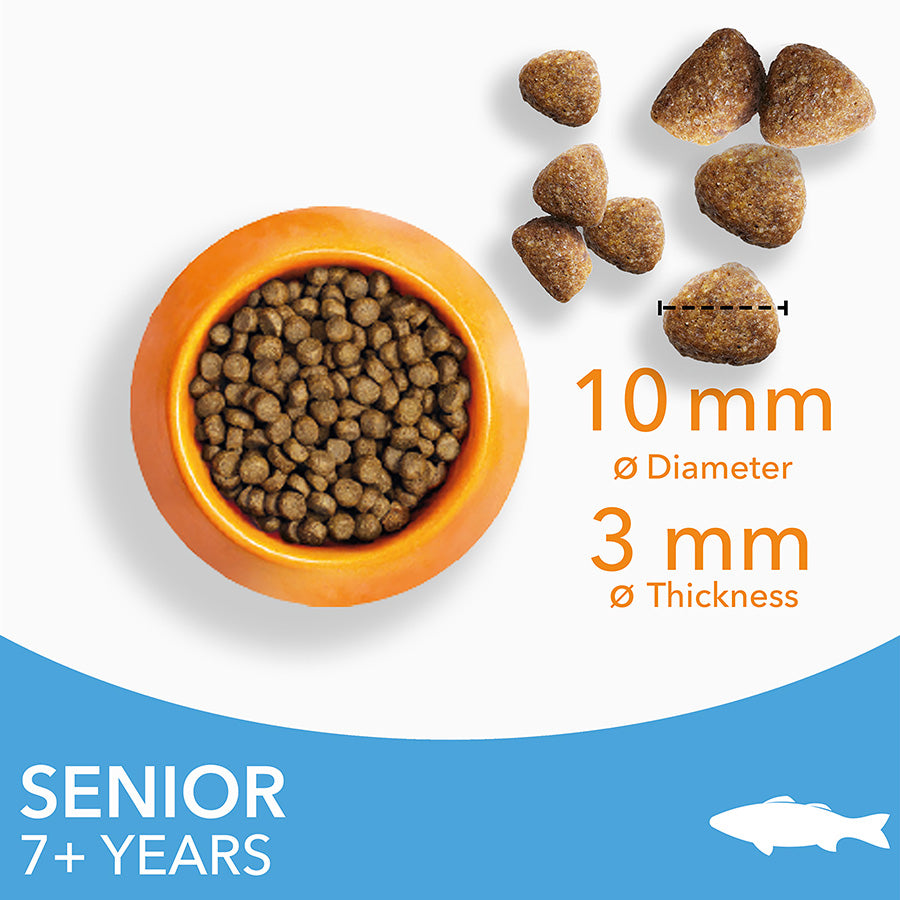 IAMS Senior Dry Cat Food Ocean Fish ( 2kg x 2 )