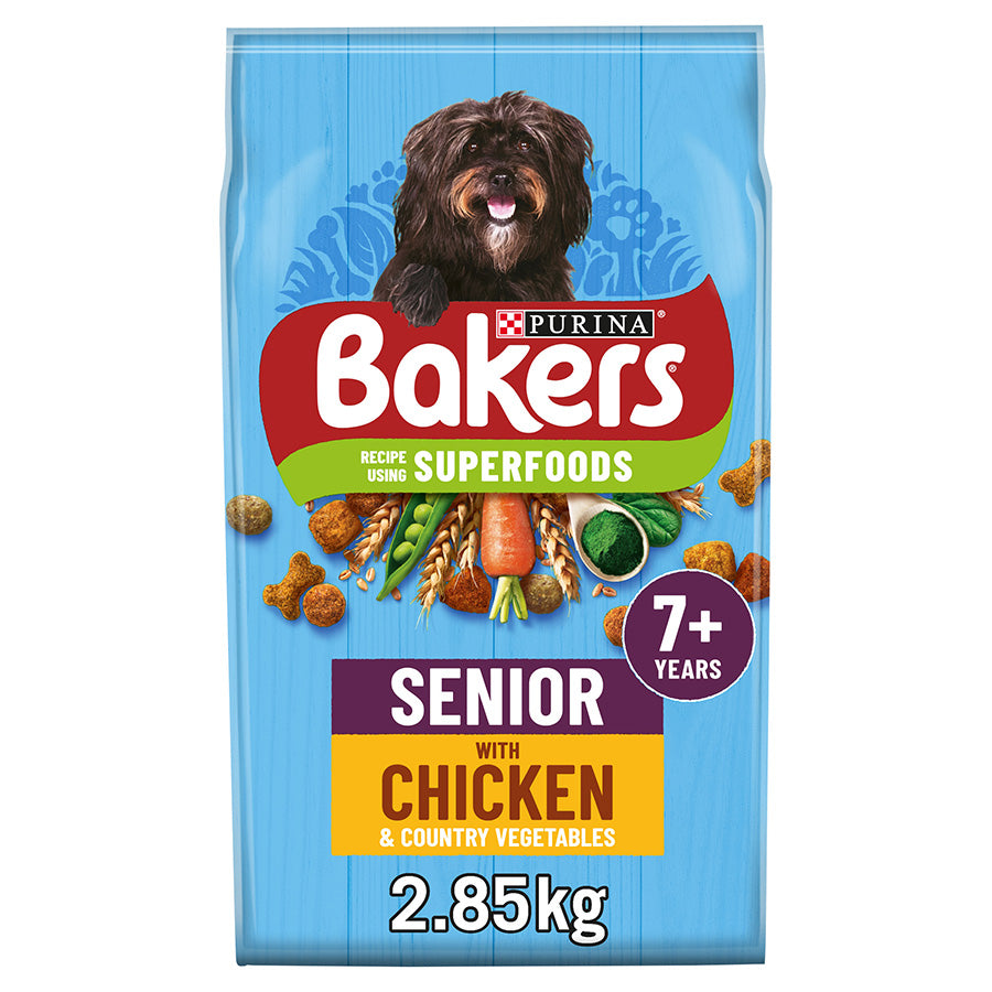 Bakers Complete Senior Chicken & Vegetables - 2.85kg