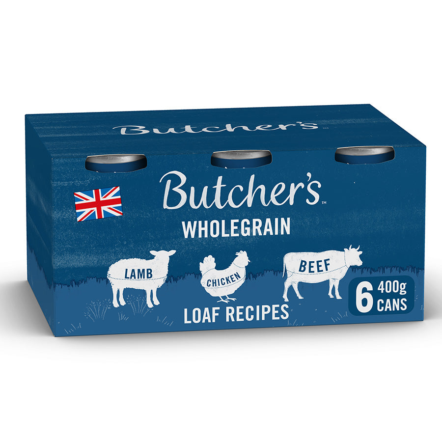 Butcher's Loaf Recipes Dog Food Cans 6pk - 400g
