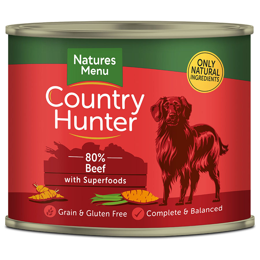 Country Hunter 80% Beef with Superfoods - ( 600g x 6 )