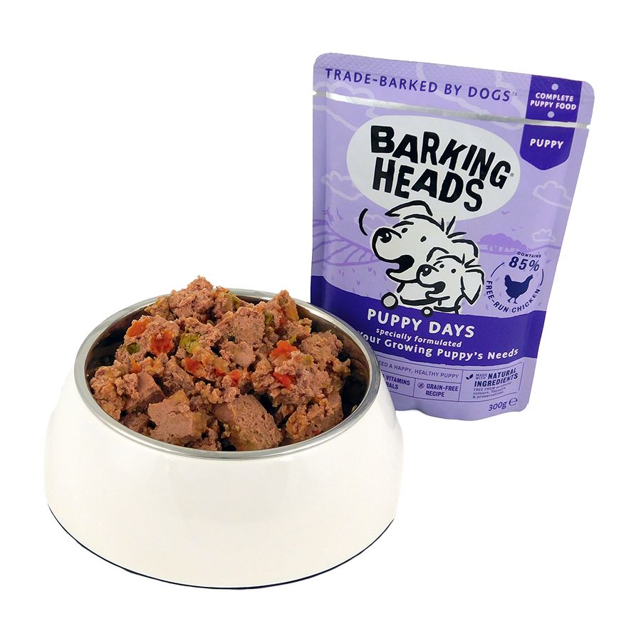 Barking Heads Puppy Days Pouch ( 300g x 10 )