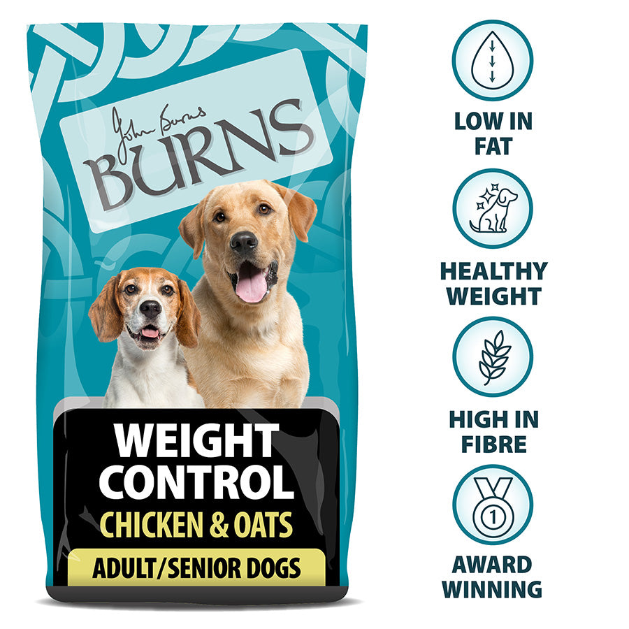 Burns Weight Control Chicken and Oats - 6kg