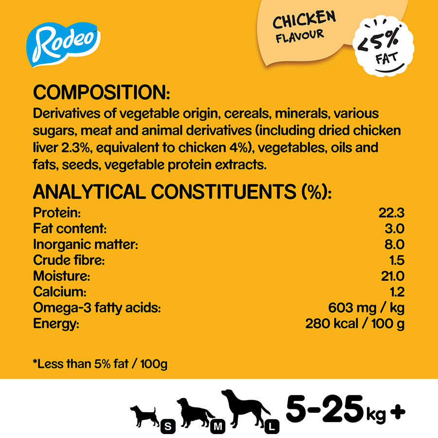 Pedigree Rodeo Dog Treats with Chicken - ( 7 stk × 12 packs )