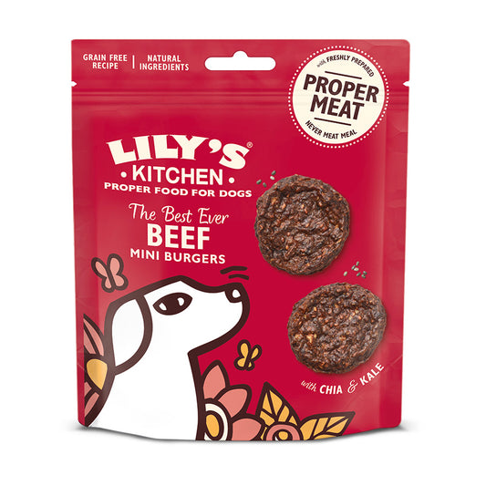 Lily's kitchen Dog Beef Mini Burgers ( 70g x 8 )
