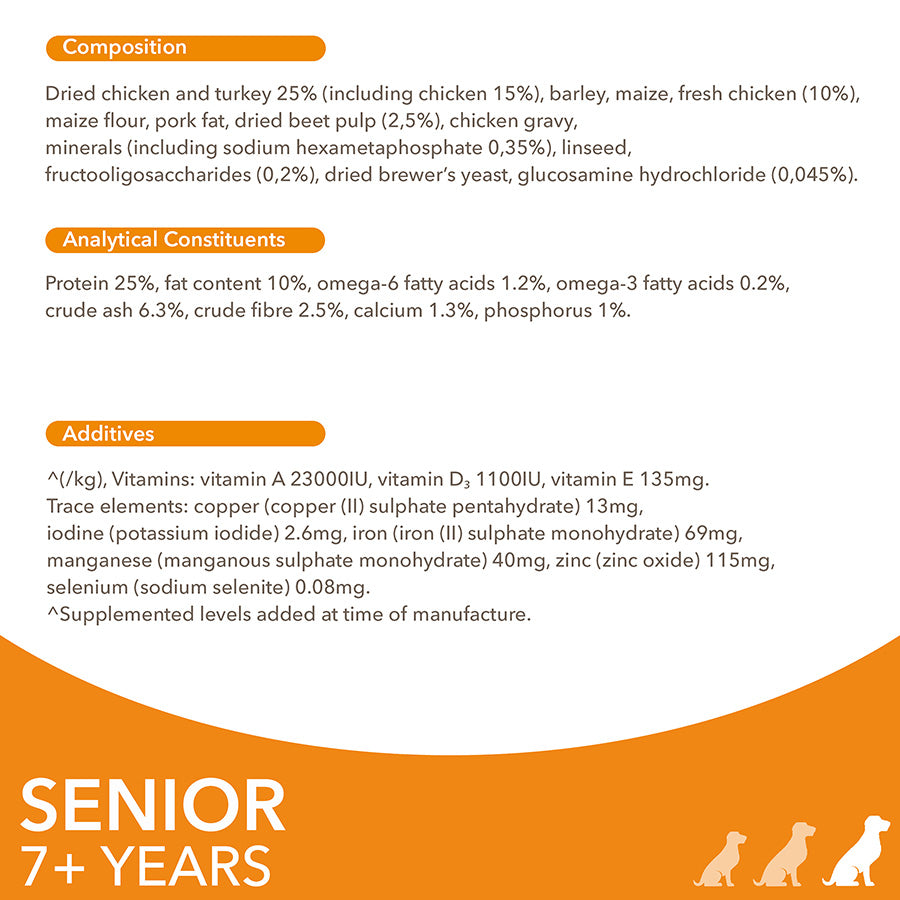 IAMS Advanced Nutrition Senior Dog Large Breed Chicken - 12kg