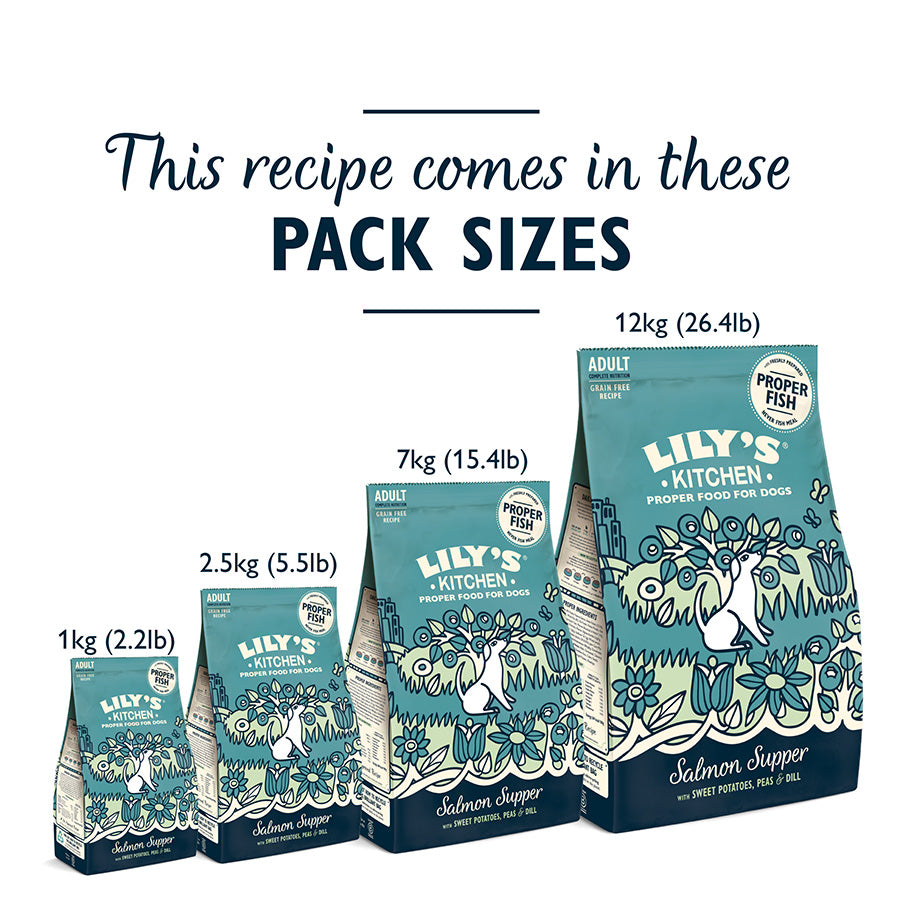 Lily's Kitchen Dog Salmon Supper - 2.5kg