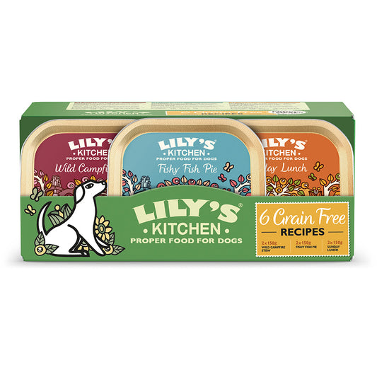 Lily's Kitchen Grain Free Recipes 6pack , 150g