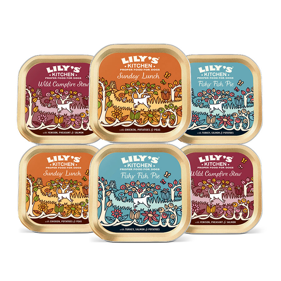 Lily's Kitchen Grain Free Recipes 6pack , 150g