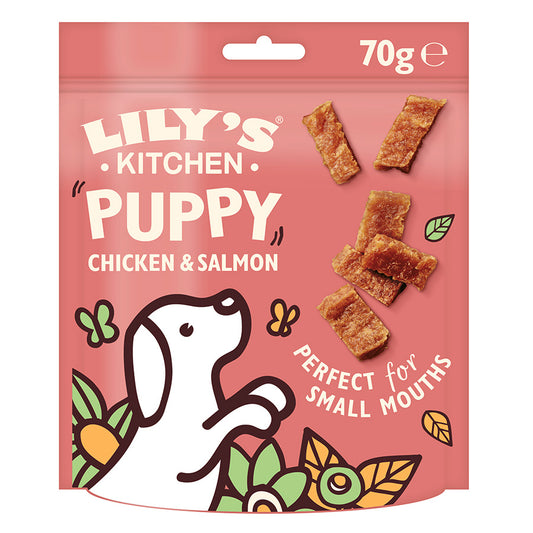 Lily's Kitchen Puppy Treats Chicken&Salmon ( 70g x 8 )