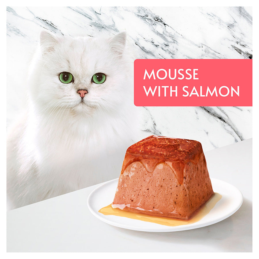 Gourmet Revelations Salmon Wet Cat Food ( 4 x 57g ) x 6 Packs