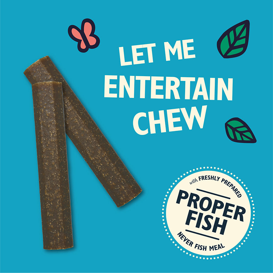 Lily's Kitchen Adult Dog Chew Sticks Salmon ( 120g x 10 )
