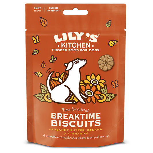 Lily's Kitchen Dog Breaktime Biscuits ( 80g x 8 )