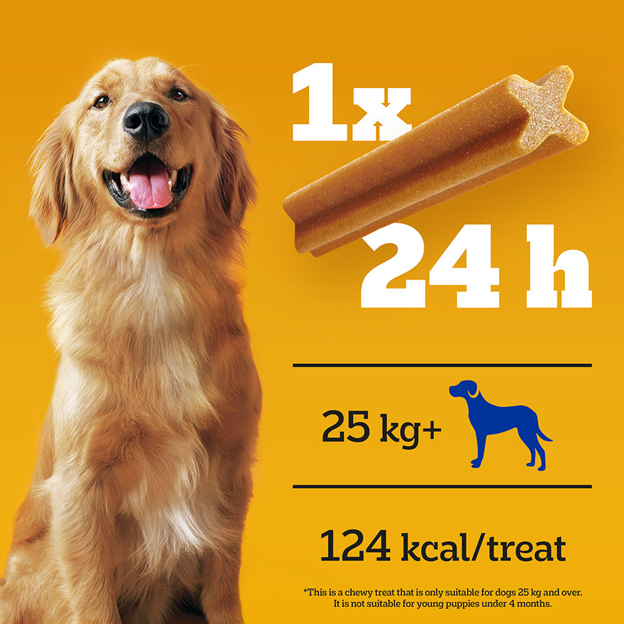 Pedigree Dentastix Daily Adult Large Dog Treats ( 21stk x 4 )