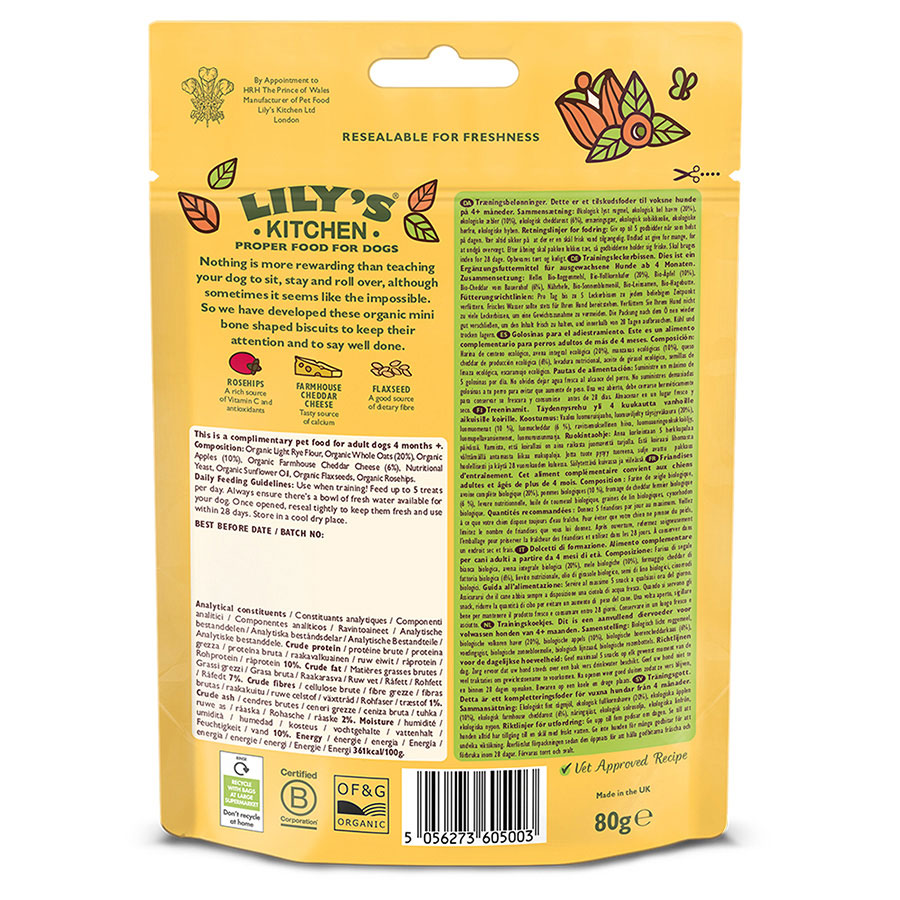 Lily's Kitchen Dog Training Treats ( 80g x 8 )
