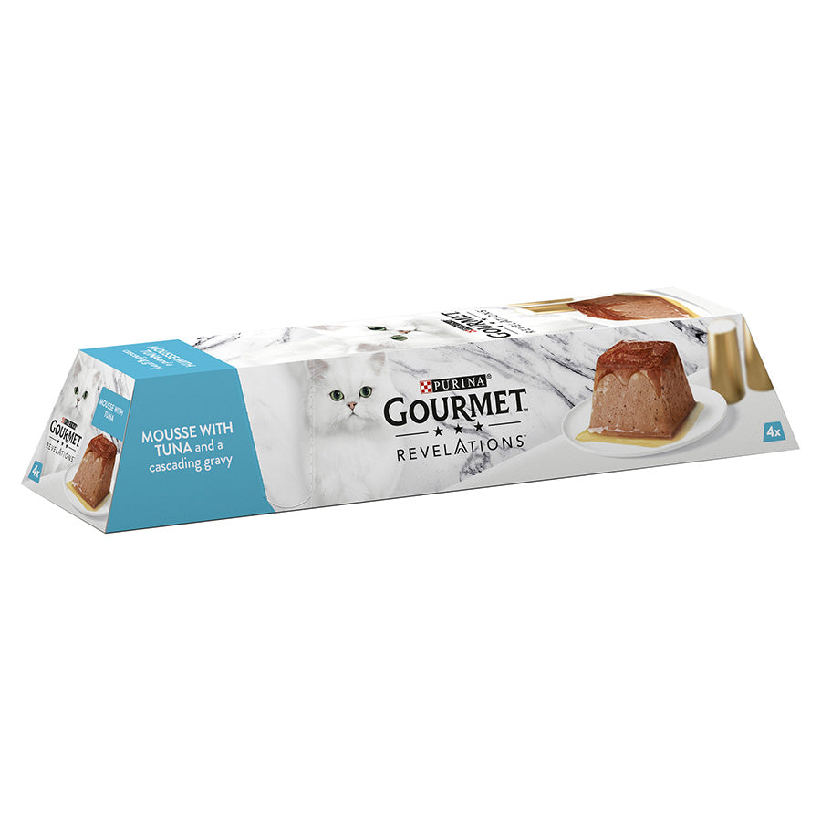 Gourmet Revelations Tuna Wet Cat Food ( 4pk x 57g ) x 6 Packs