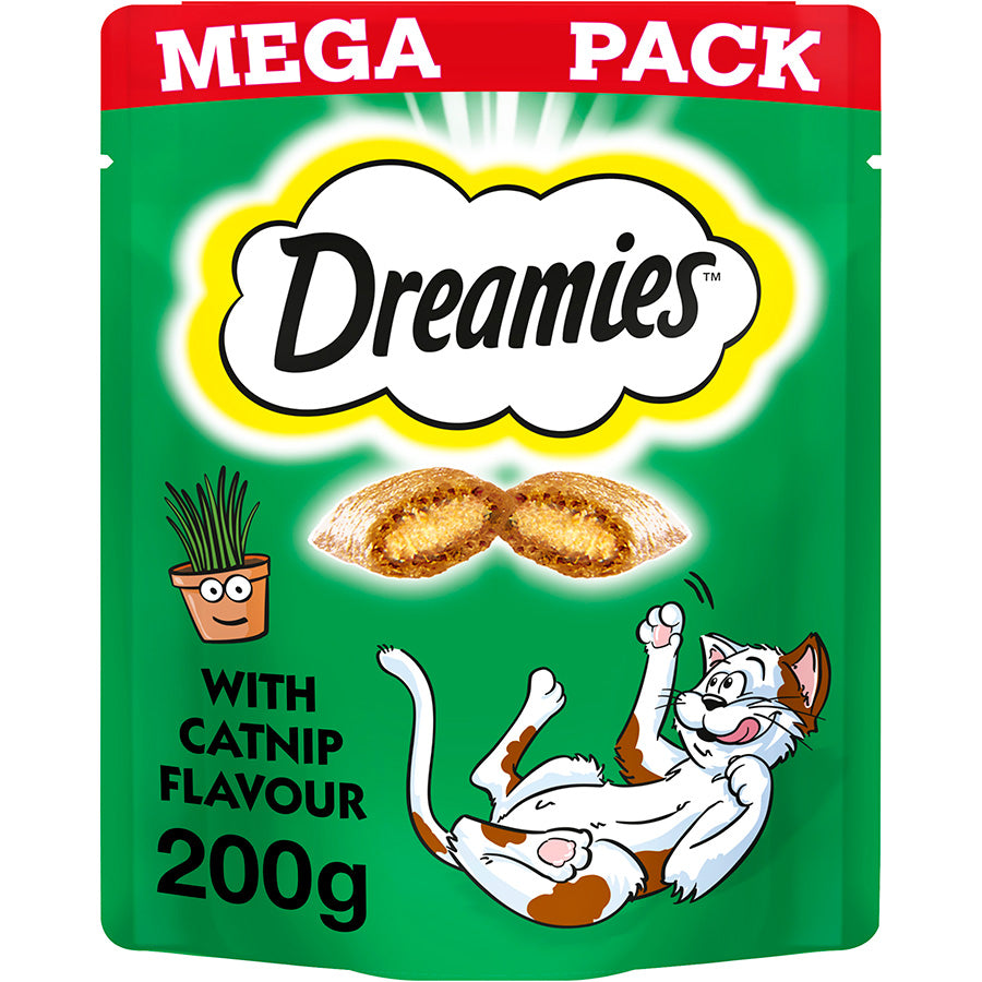 Dreamies Cat Treats with Catnip (200g x 6)