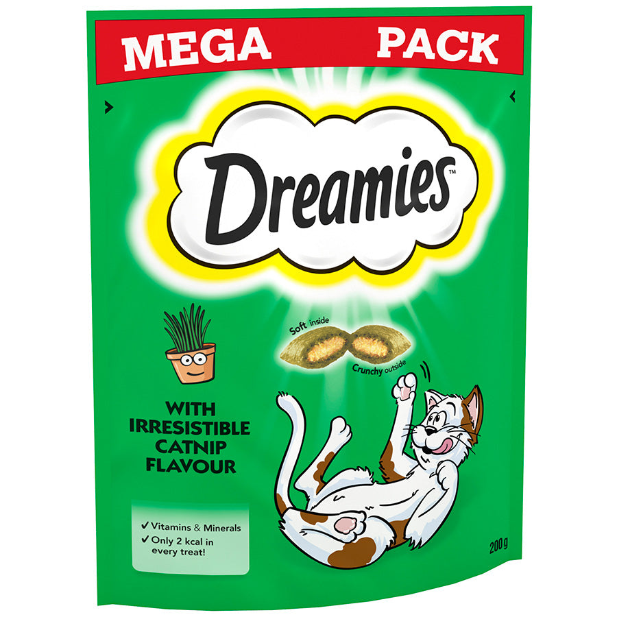 Dreamies Cat Treats with Catnip (200g x 6)