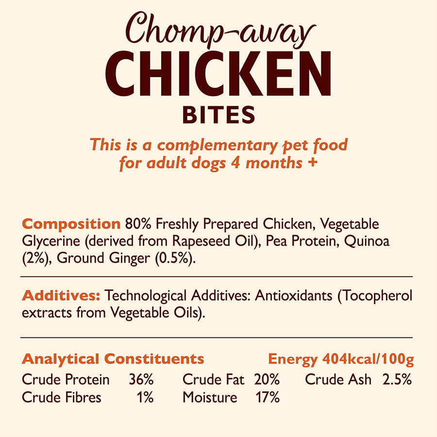 Lily's Kitchen Dog Chicken Bites - ( 70g x 8 )