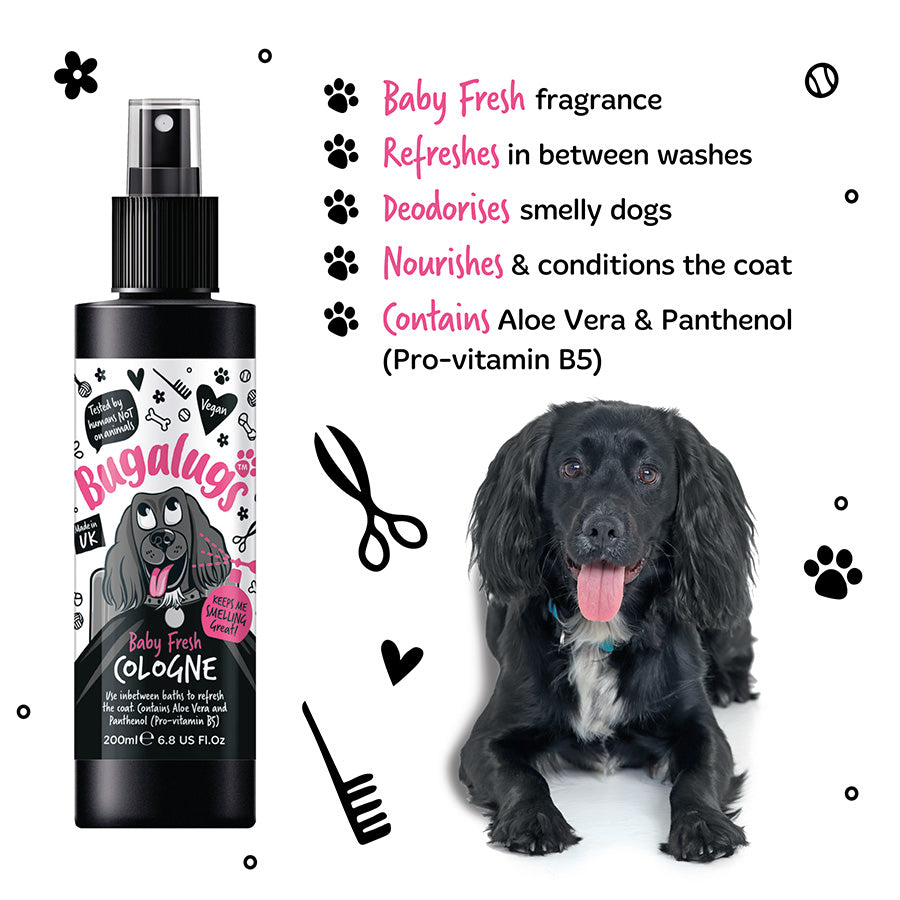 Bugalugs Baby Fresh Dog Cologne - 200ml