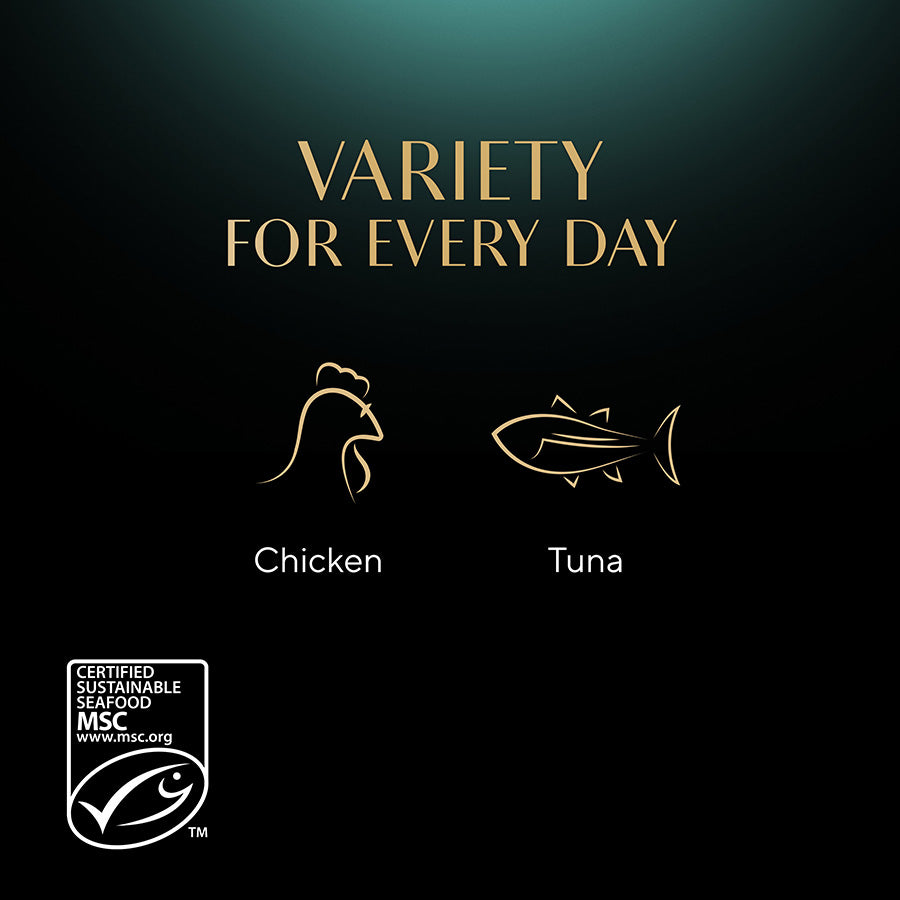 SHEBA Fillets with Chicken and Tuna in Gravy ( 60g x 32 )