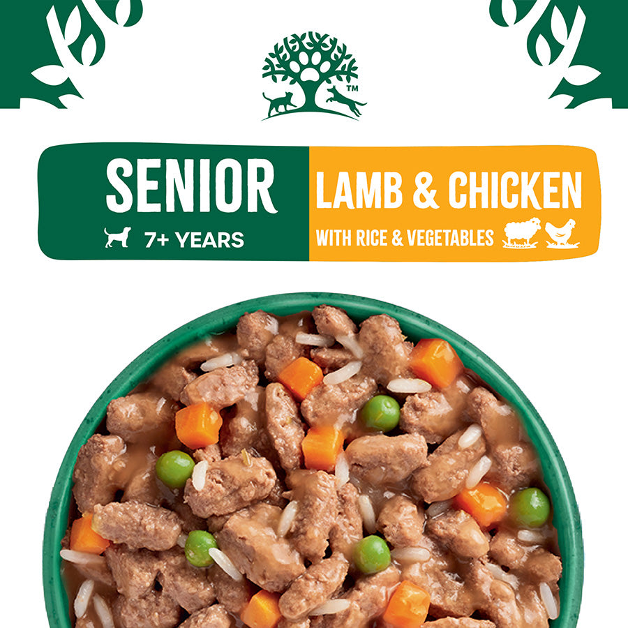 James Wellbeloved Senior Dog Lamb & Chicken In Gravy ( 48 packs x 90g )