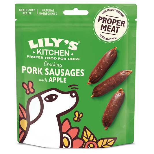 Lily's Kitchen Dog Pork&Apple Sausages ( 70g x 8 )